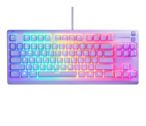 STEELSERIES Apex 3 TKL Lavender 64940 - 1360668 - zdjęcie